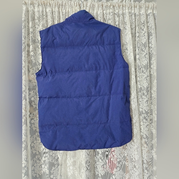 🍁 Roots Canada Vintage Down Puffer Vest | 1970s Heritage Label | Mens LG | Blue - Picture 11 of 16